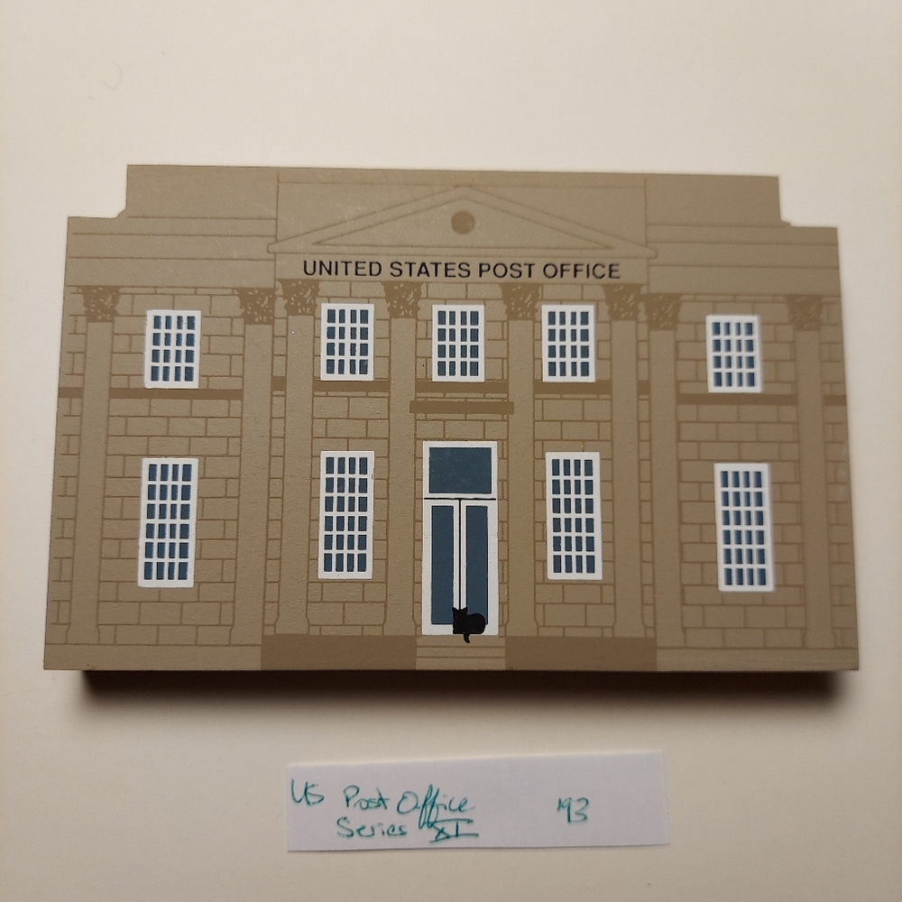 US Post Office _ Cat's Meow Village _1993 USPS